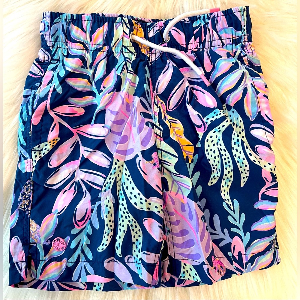 Lilly Pulitzer toddler boys Junior Capri Swim Trunks